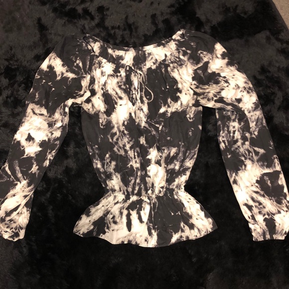 Michael Kors Silk Dye Blouse - Picture 2 of 5